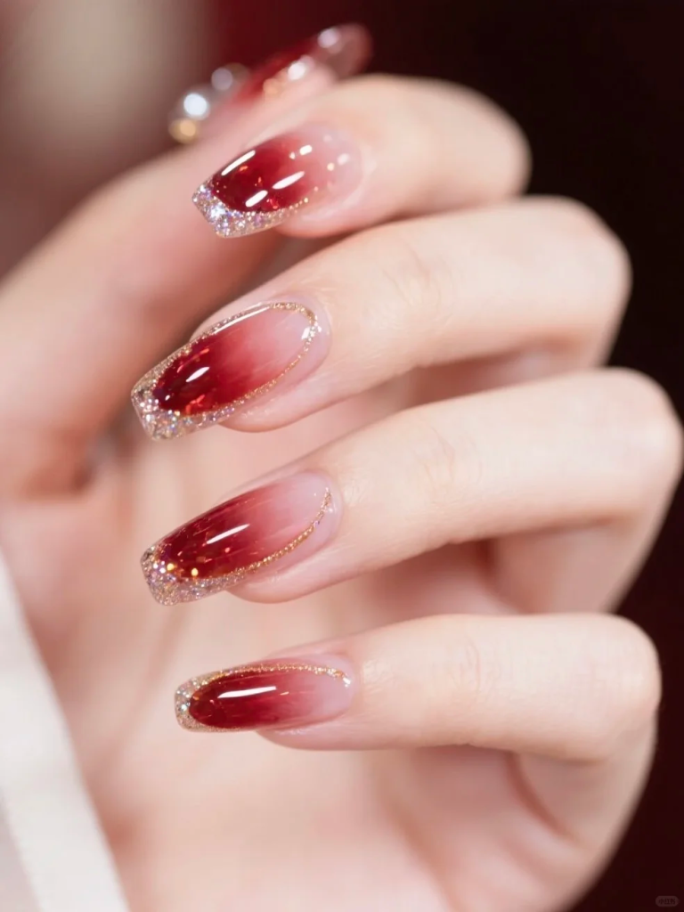 ruby red nail