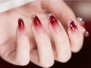ruby red nail