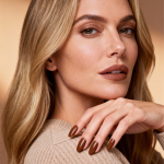 Mocha-mousse-almond-nails.