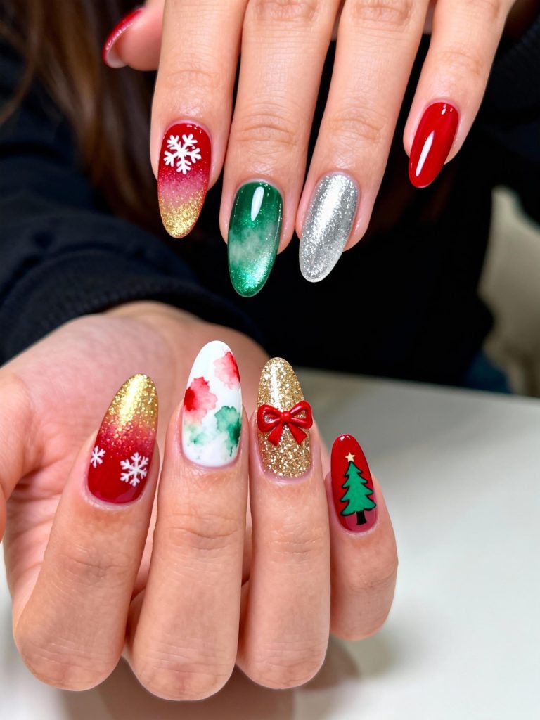 NO.2-christmas Nails