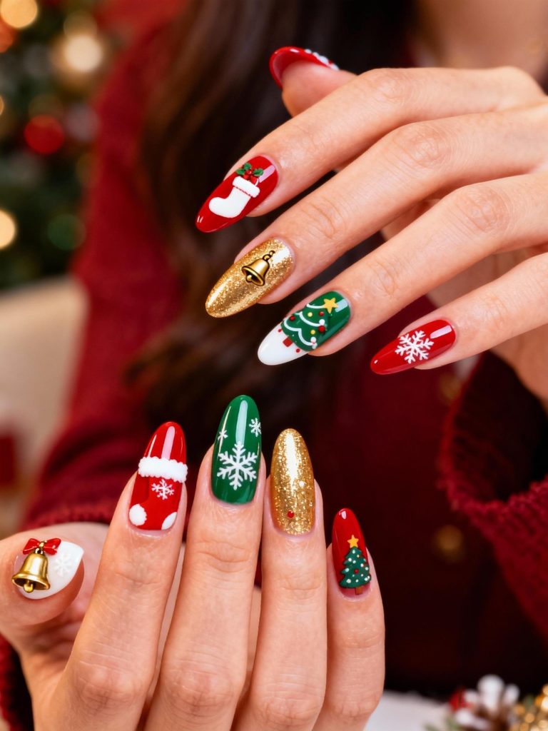 christmas Nail Designs